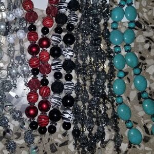 One DIY jewelry making bead strand